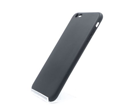 Силіконовий чохол Soft Feel для iPhone 6/6S+ Epik Black TPU Full camera