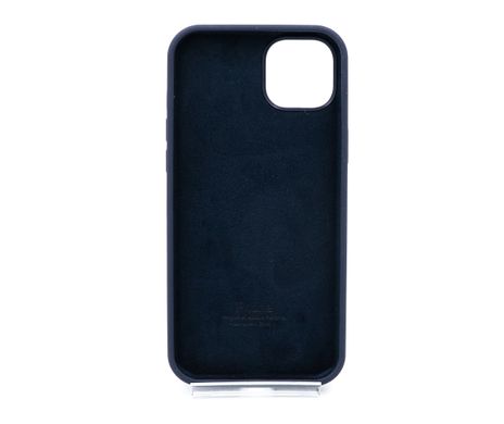 Силіконовий чохол Full Cover для iPhone 15 Plus midnight blue