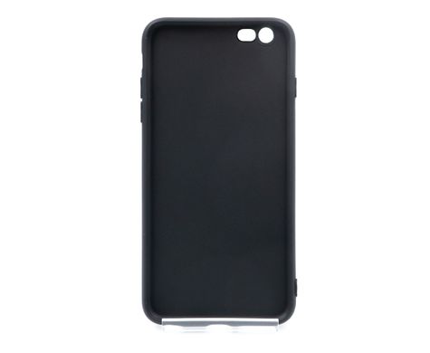 Силіконовий чохол Soft Feel для iPhone 6/6S+ Epik Black TPU Full camera