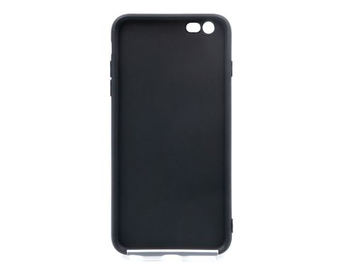 Силиконовый чехол Soft Feel для iPhone 6/6S+ Epik Black TPU Full camera