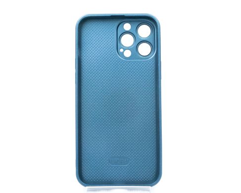 Чохол TPU+Glass sapphire matte case для iPhone 13 Pro Max navy blue