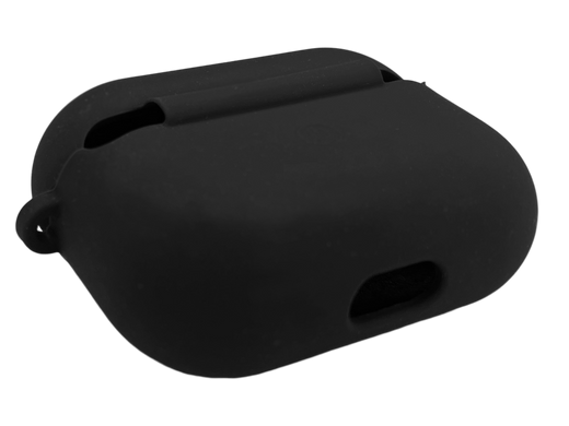 Чохол for AirPods Pro силіконовий + карабін black