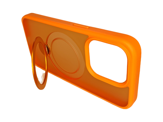 Чехол Ostand with MagSafe для iPhone 14 Pro orange