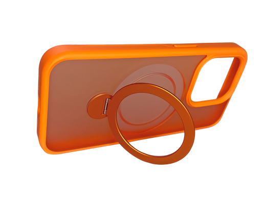 Чехол Ostand with MagSafe для iPhone 14 Pro orange