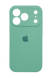 Силіконовий чохол Full Cover для iPhone 17 Pro spearmint (grass) Full Camera