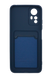 Силиконовый чехол WAVE Colorful Pocket для Xiaomi Redmi Note 12S ocean blue Full Camera