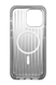 TPU чехол Ribbed Matte with MagSafe для iPhone 15 Pro silver