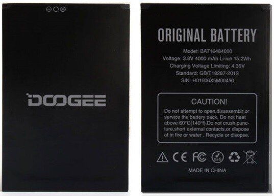 Аккумулятор для Doogee X5 max AAA