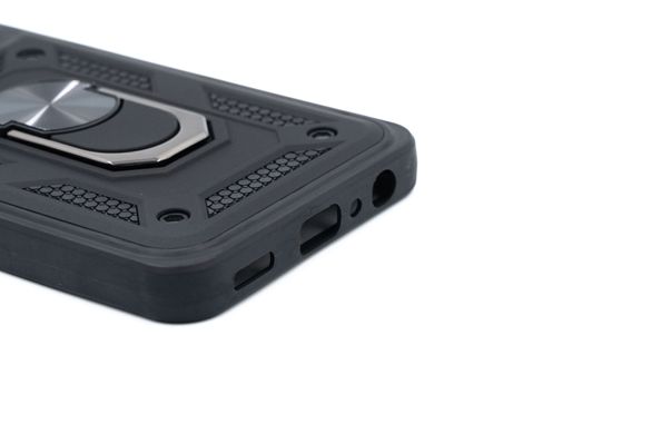 Чохол SP Serge Ring for Magnet для Samsung A22 4G/M32 4G black протиударний Full Camera