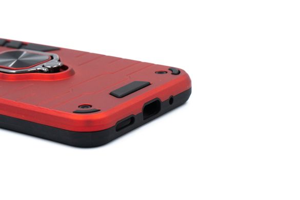 Чохол Transformer Ring for Magnet для Xiaomi Redmi 9A red протиударний