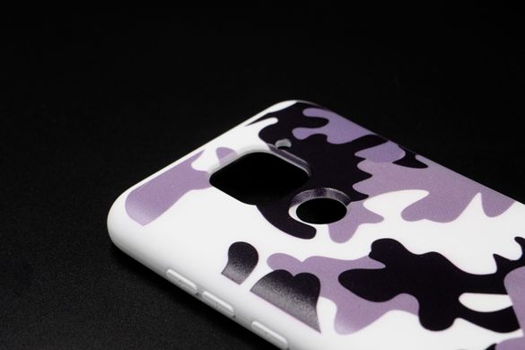 Силиконовый чехол Abstraction для Xiaomi Redmi Note 9 camouflage