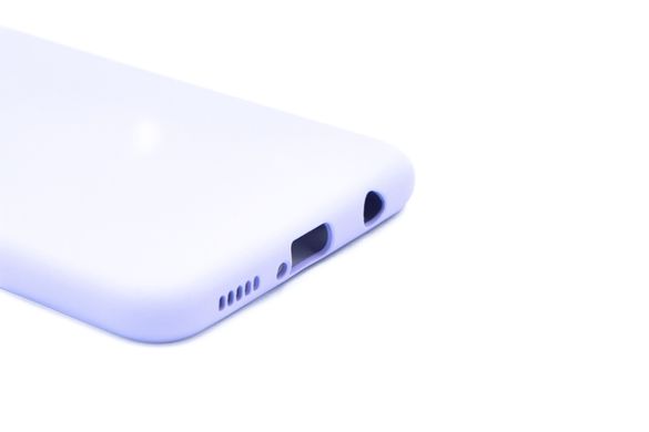 Силиконовый чехол Full Cover для Huawei P Smart+ 2019 lilac без logo