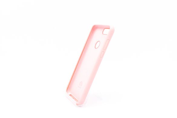 Силиконовый чехол Full Cover для Huawei Y7 2018 Prime light pink