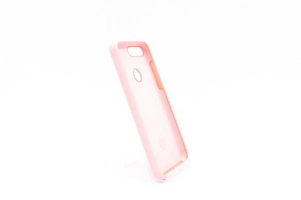 Силіконовий чохол Full Cover для Huawei Y7 2018 Prime light pink