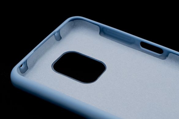 Силіконовий чохол Full Cover SP для Xiaomi Redmi Note 9 Pro mist blue