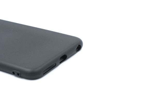 Силіконовий чохол Soft Feel для iPhone 6/6S+ Epik Black TPU Full camera