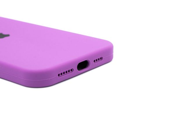 Силіконовий чохол Full Cover для iPhone 15 Pro Max purple