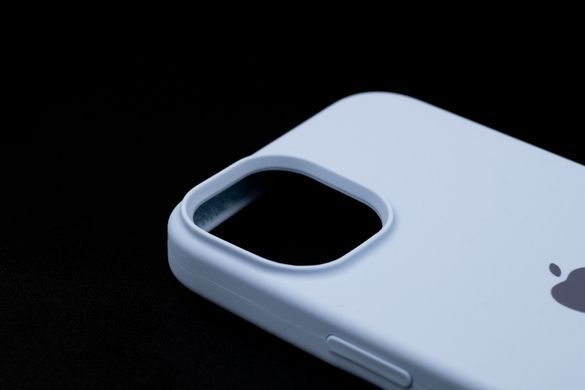 Силіконовий чохол Full Cover для iPhone 14 lilac blue