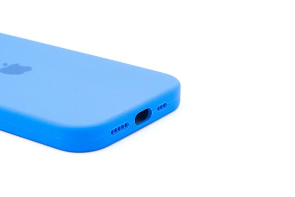 Силіконовий чохол Full Cover для iPhone 14 Pro capri blue