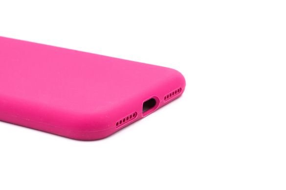 Силіконовий чохол Full Cover для iPhone X/XS raspberry