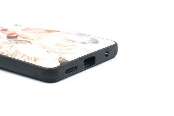 TPU+PC чохол Prisma Ladies для Xiaomi Redmi Note 10 Pro girl wiht iphone Full Camera