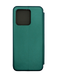 Чехол книжка Original кожа для Xiaomi Redmi 10C dark green