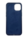 Чохол Leather with Magsafe для iPhone 14 dark blue