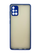 Чохол 2 в 1 Matte Color для Samsung A71 dark blue/green Full Camera