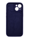 Силіконовий чохол Full Cover для iPhone 14 elderberry Full Camera