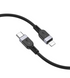 Кабель Hoco X109 Silicone Type-C to Lightning PD27W 2m black