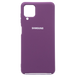 Силіконовий чохол Full Cover для Samsung A12 grape