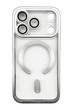 Чохол Metal Matte with MagSafe для iPhone 17 Pro white titanium Full Camera