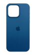 Силиконовый чехол Full Cover для iPhone 15 Pro Max saphire 36