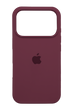 Силіконовий чохол Full Cover для iPhone 17 Pro/18 Pro marsala (maroon)