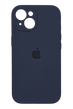 Силіконовий чохол Full Cover для iPhone 14 midnight blue Full Camera