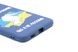 Силіконовий чохол MyPrint для Samsung S21 FE Не москаль, Candy blue