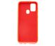 Силиконовый чехол Full Cover для Samsung M31/M30S/M21 red без logo