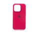 Силіконовий чохол Full Cover для iPhone 15 Pro rose red