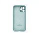 Силіконовий чохол Full Cover Square для iPhone 11 Pro pine green Full Camera