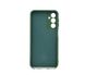 Силіконовий чохол Full Cover для Samsung M34 5G dark green Full Camera без logo