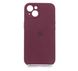 Силіконовий чохол Full Cover для iPhone 13 plum Full Camera