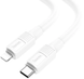 PD кабель Hoco X84 PD 20W Type-C to Lightning 1m white
