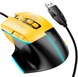 Дротова комп'ютерна миша HOCO GM31 black/yellow