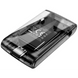 Адаптер AUX Hoco E66 Transparent discovery edition AUX/BT5.0/200mAh Jazz black