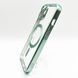 Чехол Metal Matte with MagSafe для iPhone 15 green Full Camera
