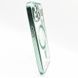 Чехол Metal Matte with MagSafe для iPhone 15 green Full Camera