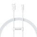 Кабель Baseus Superior Series Fast Charging Type-C 100W 1m white