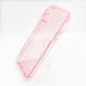 TPU чохол Nova для iPhone 13 Pro pink clear Full Camera