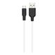 USB кабель HOCO X21 silicone micro 2.0A 1m black/white