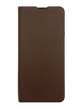 Чохол книжка FIBRA (рельєф) для Xiaomi Redmi Note 14 4G (UA/Europe) brown Full Camera